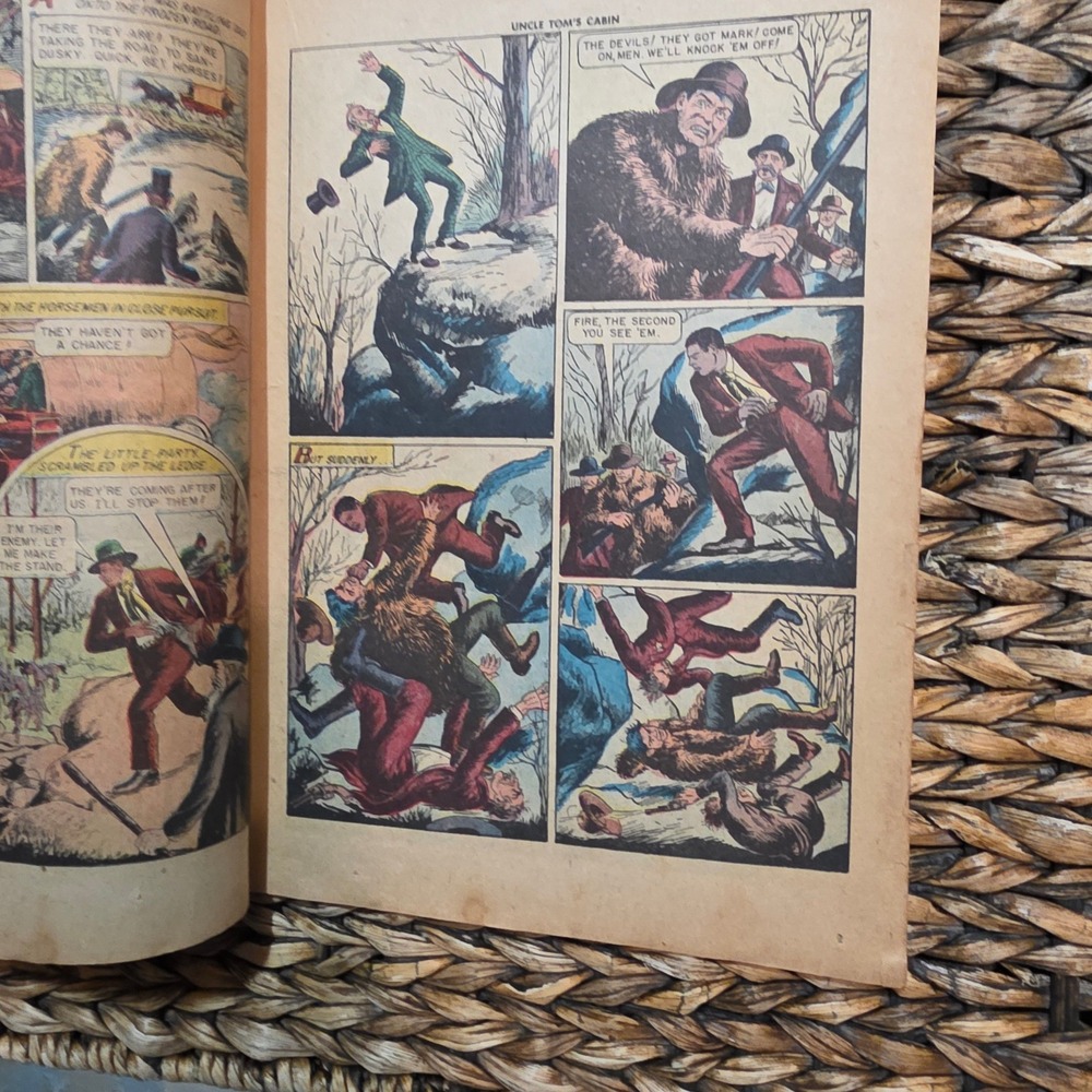 Classics Illustrated Comic Lot 6 Books 1940s-50s Vintage Fair Condition - Picture 9 of 11